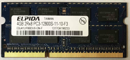 4GB 2Rx8 PC3-12800S-11-10-F3 Elpida