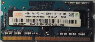 4GB 1Rx8 PC3-12800S-11-12-B2 Hynix