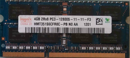 4GB 2Rx8 PC3-12800S-11-11-F3 Hynix