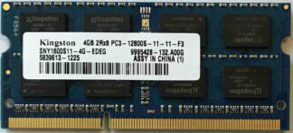 4GB 2Rx8 PC3-12800S-11-11-F3 Kingston