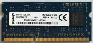 4GB 2Rx8 PC3-12800S Kingston