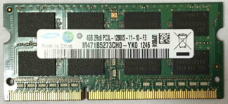 4GB 2Rx8 PC3L-12800S-11-10-F3 Samsung