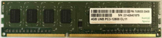 4GB UNB PC3-12800 CL11 Apacer