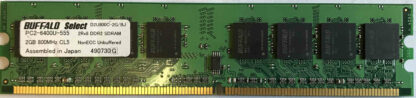 2GB 2Rx8 PC2-6400U-555 Buffalo Select