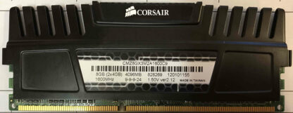 4GB 2Rx8 PC3-12800U Corsair Vengeance