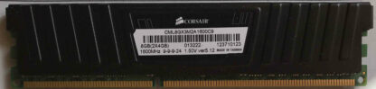 4GB 2Rx8 PC3-12800U Corsair Vengeance