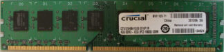 4GB DDR3 - 1333 (PC3-10600) UDIM Crucial