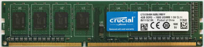 4GB DDR3 - 1600 UDIMM 1.5V CL11 Crucial
