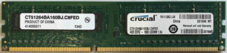 4GB DDR3 - 1600 UDIMM 1.5V Crucial