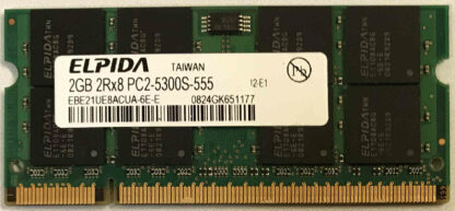 2GB 2Rx8 PC2-5300S-555 Elpida