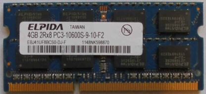 4GB 2Rx8 PC3-10600S-9-10-F2 Elpida
