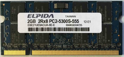 2GB 2Rx8 PC2-5300S-555-12-E1 Elpida