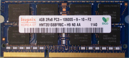 4GB 2Rx8 PC3-10600S-9-10-F2 Hynix