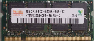 2GB 2Rx8 PC2-6400S-666-12 Hynix