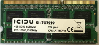 4GB 2Rx8 PC3-10600S Icidu