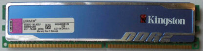 2GB 2Rx8 PC2-6400U Kingston HyperX blu