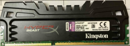 4GB 2Rx8 PC3-12800U Kingston HyperX Beast