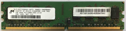 2GB 2Rx8 PC2-5300U-555-12-E0 Micron