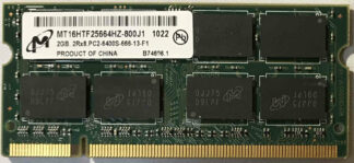 2GB 2Rx8 PC2-6400S-666-13-F1 Micron