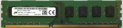 8GB 2Rx8 PC3-12800U-11-11-B1 Micron