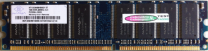 1GB PC3200U 400MHz Nanya