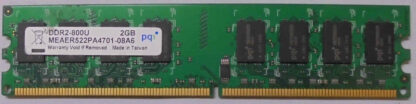 2GB 2Rx8 PC2-6400U PQ