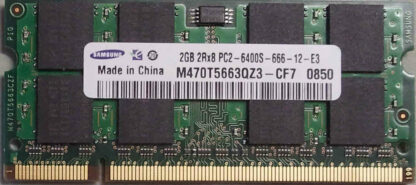 2GB 2Rx8 PC2-6400S-666-12-E3 Samsung