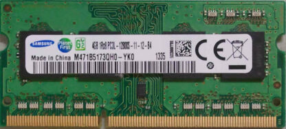 4GB 1Rx8 PC3L-12800S-11-12-B4 Samsung