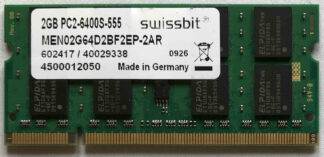 2GB PC2-6400S-555 Swissbit