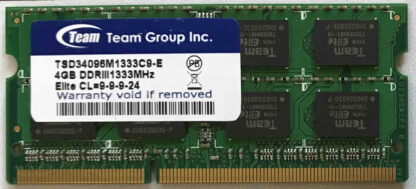 4GB DDRIII1333Mhz Elite CL=9-9-9-24 Team Group