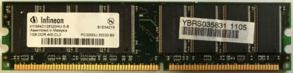 1GB PC3200U 400MHz Infineon