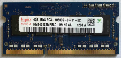 4GB 2Rx8 PC3-10600S-9-11-B2 Hynix