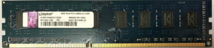 4GB 2Rx8 PC3-10600U-9-10-B0 Kingston