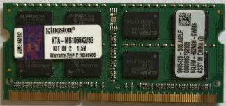 4GB 2Rx8 PC3-8500S Kingston