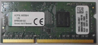 4GB 1Rx8 PC3L-12800S Kingston