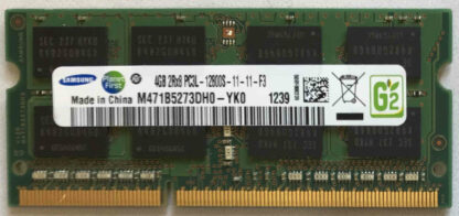 4GB 2Rx8 PC3L-12800S-11-11-F3 Samsung