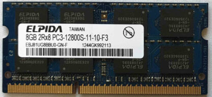 8GB 2Rx8 PC3-12800S-11-10-F3 Elpida