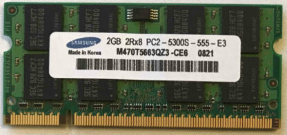2GB 2Rx8 PC2-5300S-555-E3 Samsung