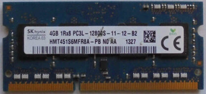 4GB 1Rx8 PC3L-12800S-11-12-B2 SKhynix
