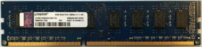 4GB 2Rx8 PC3-12800U-11-11-B1 Kingston