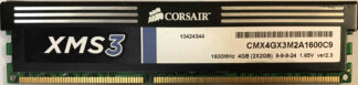 2GB 2Rx8 PC3-12800U Corsair XMS3