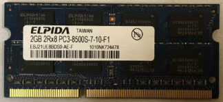 2GB 2Rx8 PC3-8500S-7-10-F1 Elpida