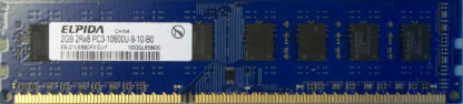 2GB 2Rx8 PC3-10600U-9-10-B0 Elpida