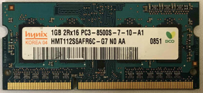1GB 2Rx16 PC3-8500S-7-10-A1 Hynix