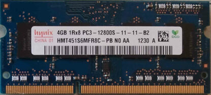 4GB 1Rx8 PC3-12800S-11-11-B2 Hynix