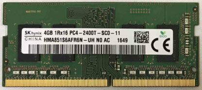 4GB 1Rx16 PC4-2400T-SC0-11 SKhynix
