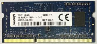 4GB 1Rx8 PC3L-12800S-11-13-B3 Kingston
