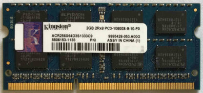 2GB 2Rx8 PC3-10600S-9-10-F0 Kingston