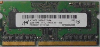 2GB 1Rx8 PC3L-12800S-11-11-B2 Micron