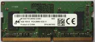 4GB 1Rx16 PC4-2666V-SC0-11 Micron